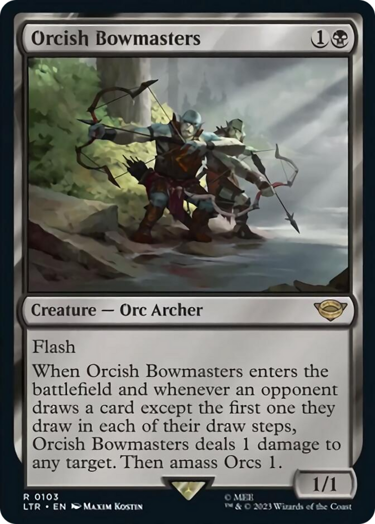 Orcish Bowmasters [The Lord of the Rings: Tales of Middle-Earth] | Card Merchant Takapuna