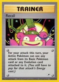 Recall (116) [Gym Heroes] | Card Merchant Takapuna