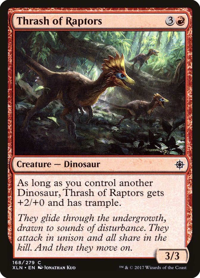 Thrash of Raptors [Ixalan] | Card Merchant Takapuna