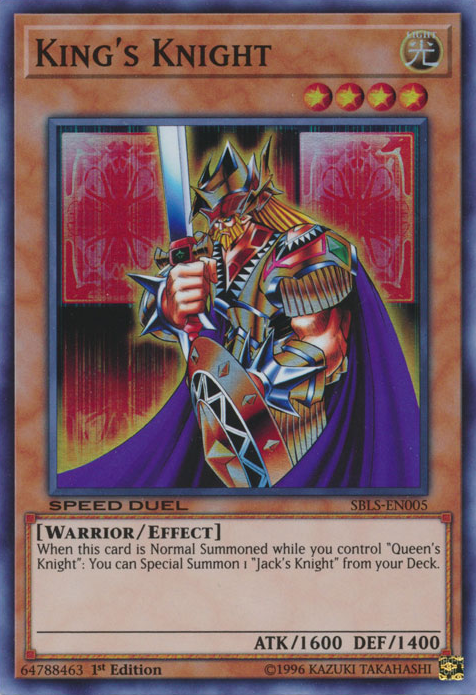 King's Knight [SBLS-EN005] Super Rare | Card Merchant Takapuna