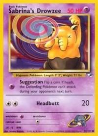 Sabrina's Drowzee (92) [Gym Heroes] | Card Merchant Takapuna