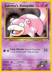 Sabrina's Slowpoke (95) [Gym Heroes] | Card Merchant Takapuna