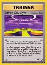 Saffron City Gym (122) [Gym Challenge] | Card Merchant Takapuna