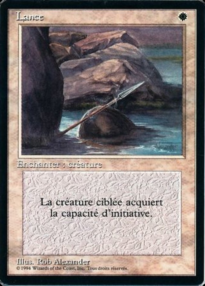 Lance [Foreign Black Border] | Card Merchant Takapuna