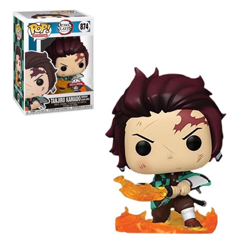 Demon Slayer - Tanjiro Kamado (Hinokami Kagura Dance) Pop! 874 | Card Merchant Takapuna