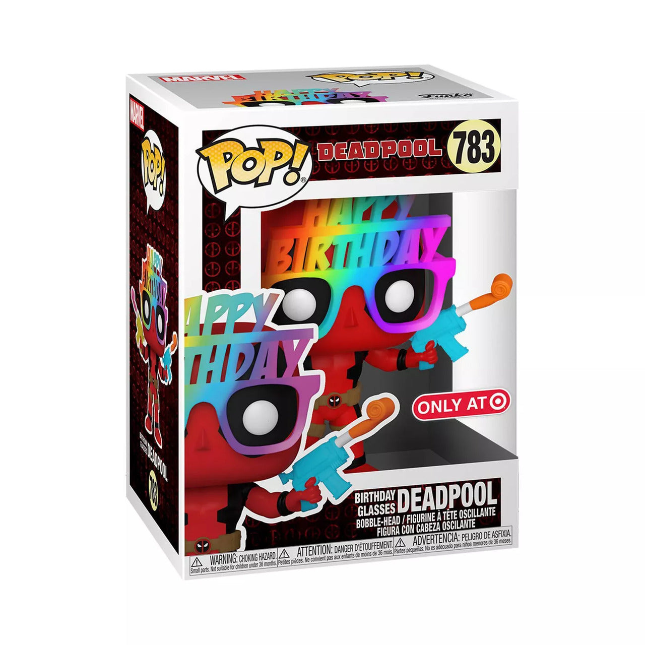 Deadpool - Birthday Glasses Deadpool Pop! 264 | Card Merchant Takapuna