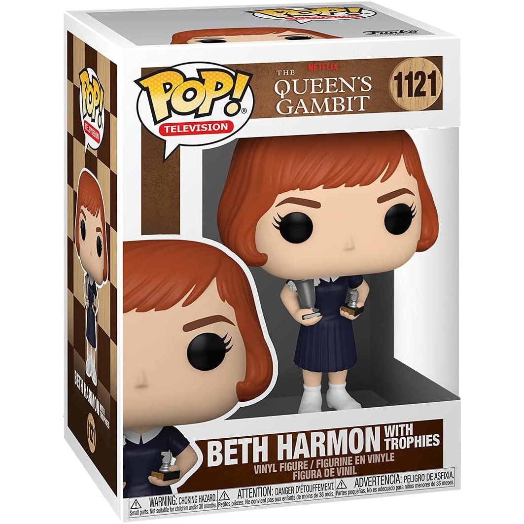 Queen's Gambit - Beth Harmon w/ Trophies Pop! 1121 | Card Merchant Takapuna