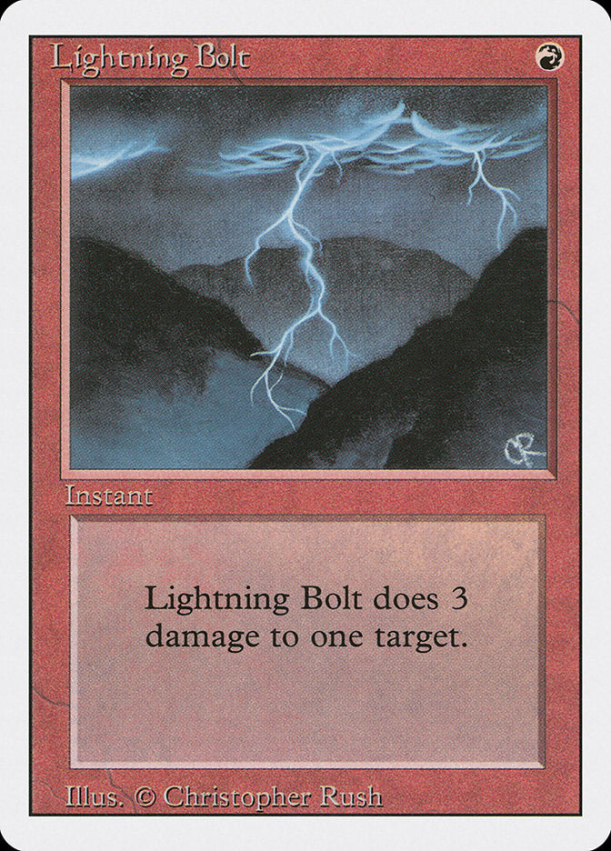 Lightning Bolt [Revised Edition] | Card Merchant Takapuna