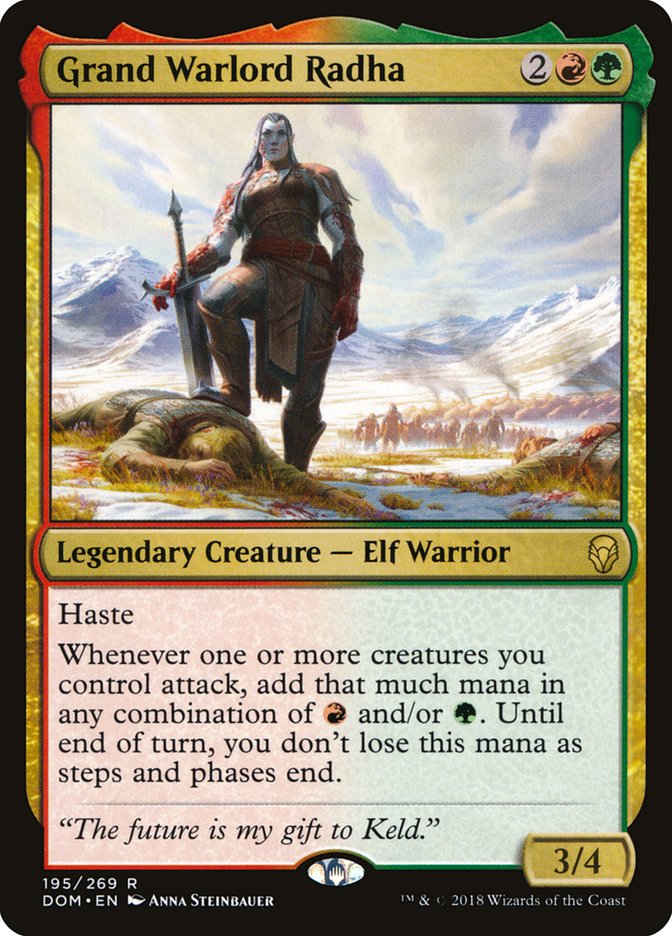 Grand Warlord Radha [Dominaria] | Card Merchant Takapuna