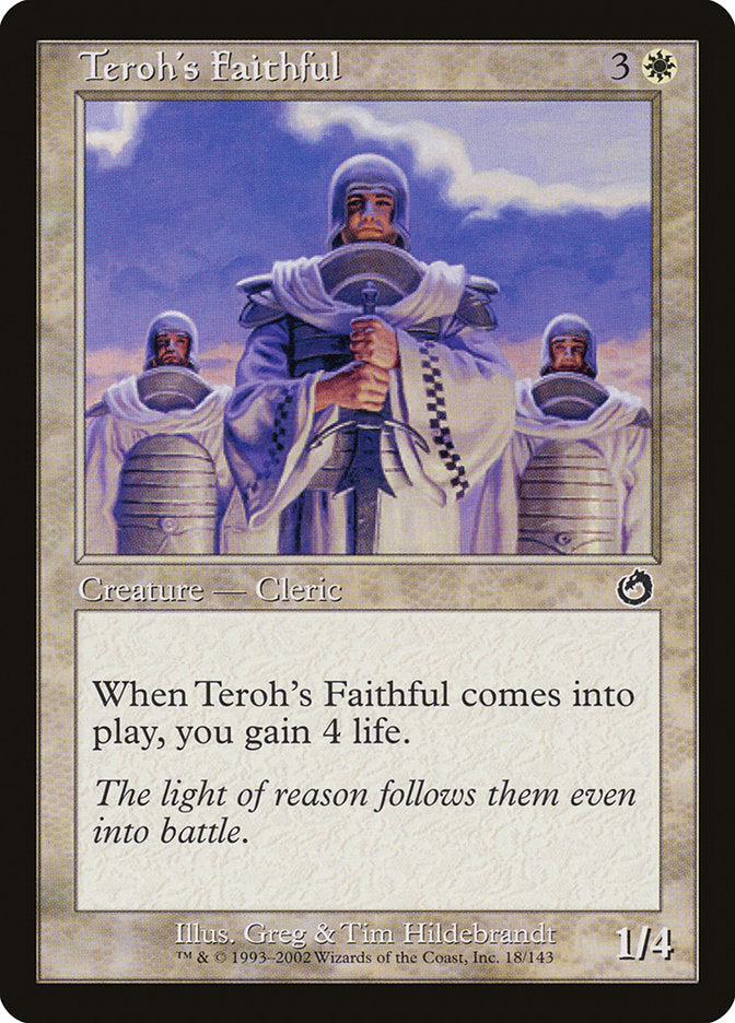 Teroh's Faithful [Torment] | Card Merchant Takapuna