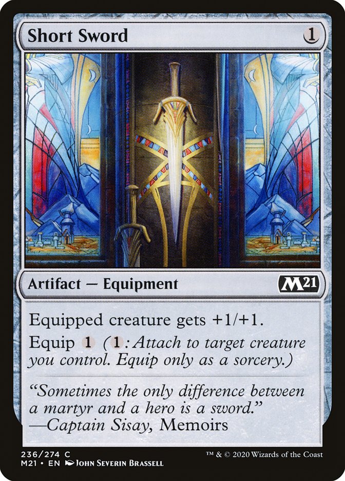 Short Sword [Core Set 2021] | Card Merchant Takapuna