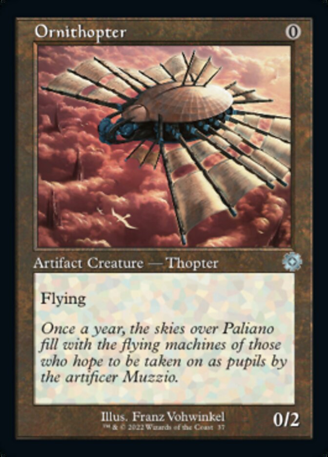 Ornithopter (Retro) [The Brothers' War Retro Artifacts] | Card Merchant Takapuna