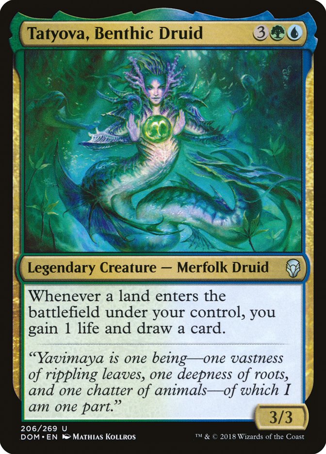 Tatyova, Benthic Druid [Dominaria] | Card Merchant Takapuna