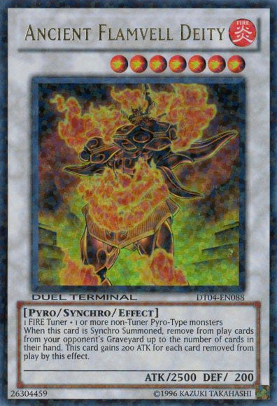 Ancient Flamvell Deity [DT04-EN088] Ultra Rare | Card Merchant Takapuna