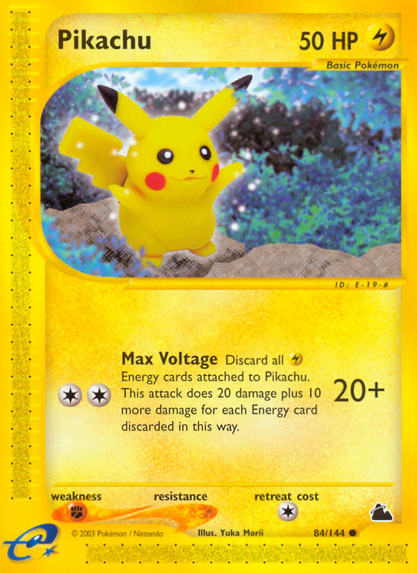 Pikachu (84/144) [Skyridge] | Card Merchant Takapuna