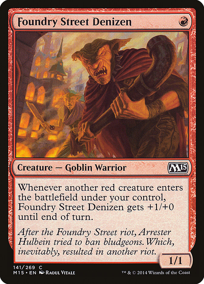 Foundry Street Denizen [Magic 2015] | Card Merchant Takapuna
