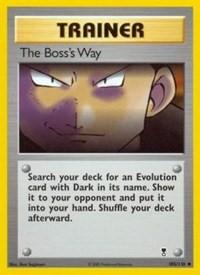 The Boss's Way (105) [Legendary Collection] | Card Merchant Takapuna