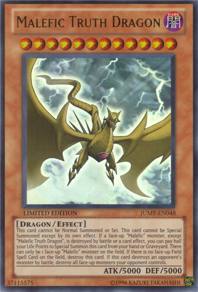 Malefic Truth Dragon [JUMP-EN048] Ultra Rare | Card Merchant Takapuna