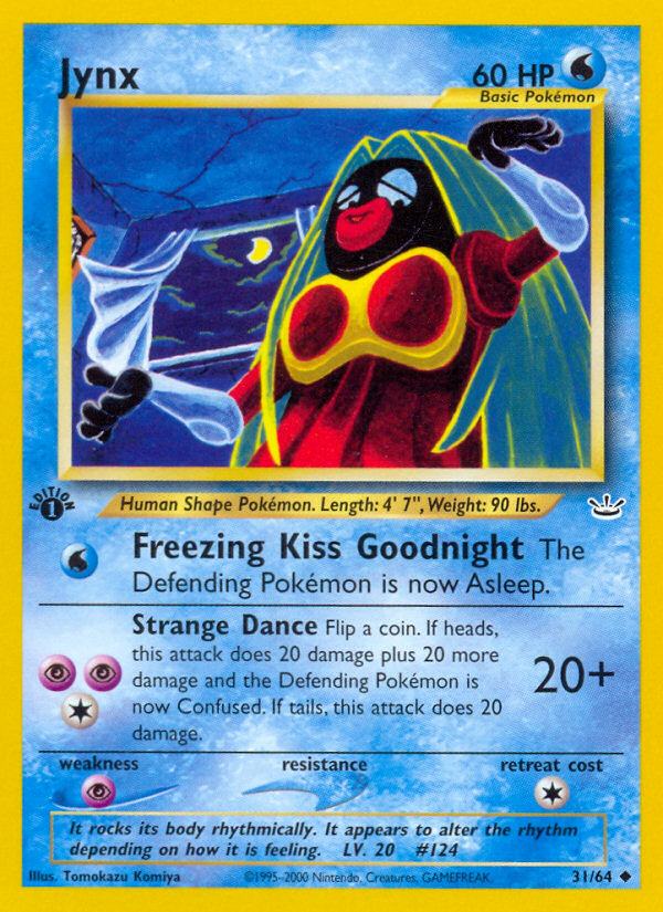 Jynx (31/64) [Neo Revelation 1st Edition] | Card Merchant Takapuna