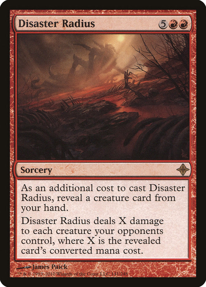 Disaster Radius [Rise of the Eldrazi] | Card Merchant Takapuna