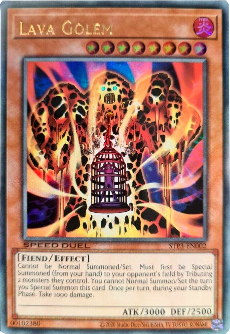 Lava Golem [STP3-EN002] Ultra Rare | Card Merchant Takapuna