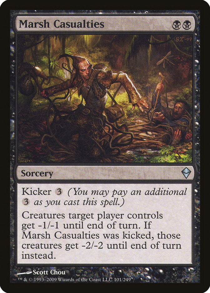 Marsh Casualties [Zendikar] | Card Merchant Takapuna