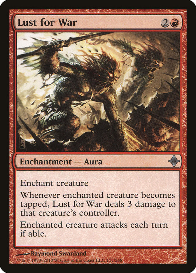 Lust for War [Rise of the Eldrazi] | Card Merchant Takapuna