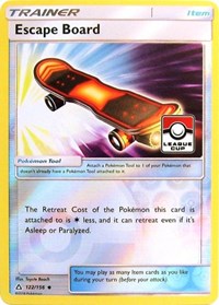 Escape Board (122/156) (League Promo) [Sun & Moon: Ultra Prism] | Card Merchant Takapuna