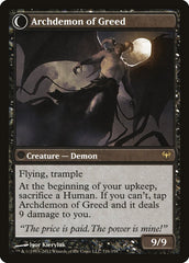 Ravenous Demon // Archdemon of Greed [Dark Ascension] | Card Merchant Takapuna