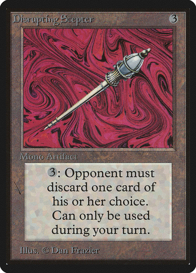 Disrupting Scepter [Beta Edition] | Card Merchant Takapuna