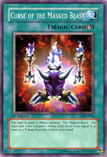 Curse of the Masked Beast [LON-016] Common | Card Merchant Takapuna