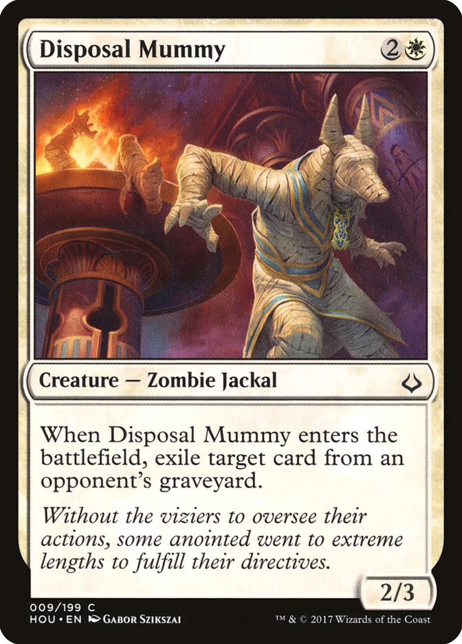 Disposal Mummy [Hour of Devastation] | Card Merchant Takapuna