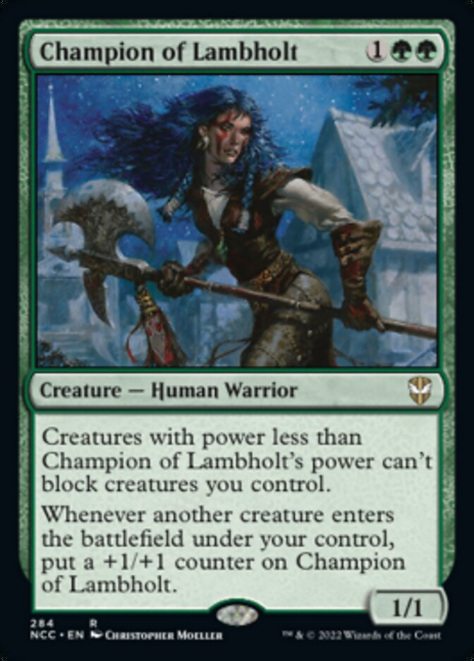 Champion of Lambholt [Streets of New Capenna Commander] | Card Merchant Takapuna