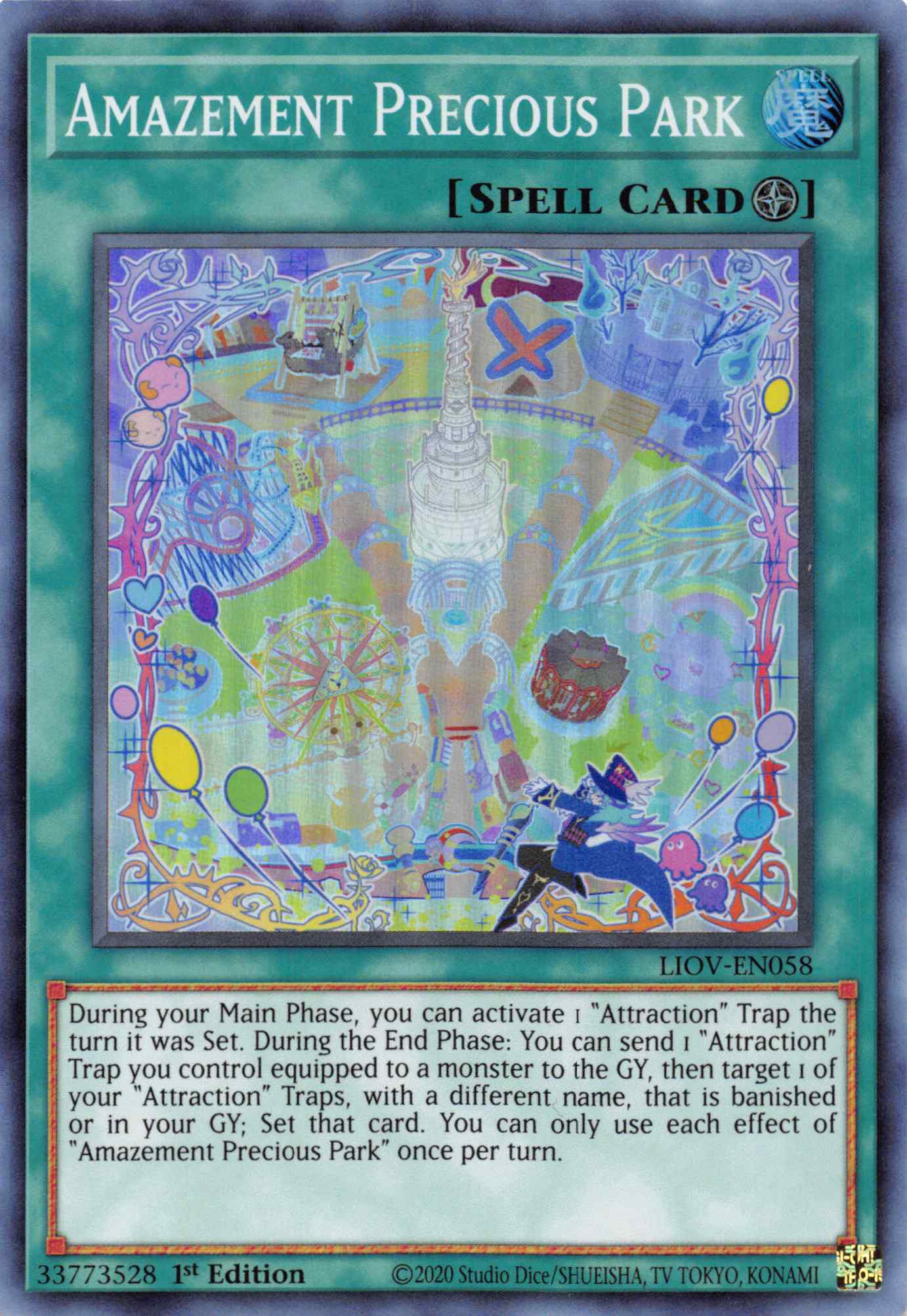Amazement Precious Park [LIOV-EN058] Super Rare | Card Merchant Takapuna