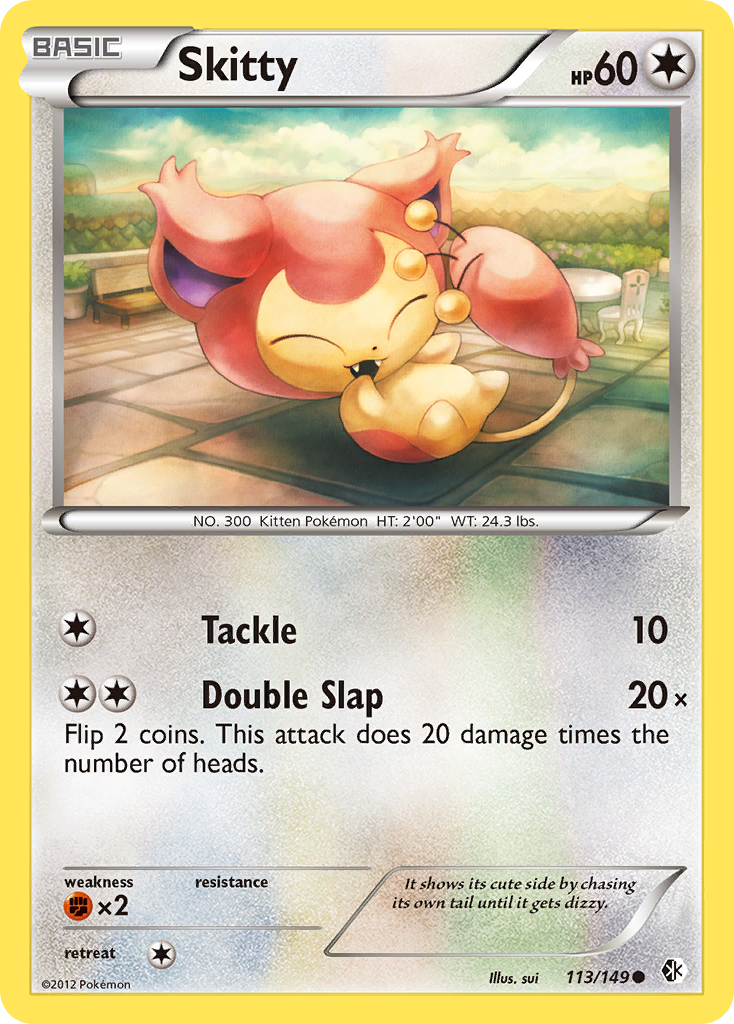 Skitty (113/149) [Black & White: Boundaries Crossed] | Card Merchant Takapuna