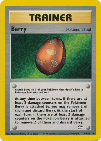 Berry (99/111) [Neo Genesis Unlimited] | Card Merchant Takapuna