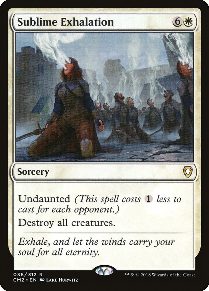 Sublime Exhalation [Commander Anthology Volume II] | Card Merchant Takapuna