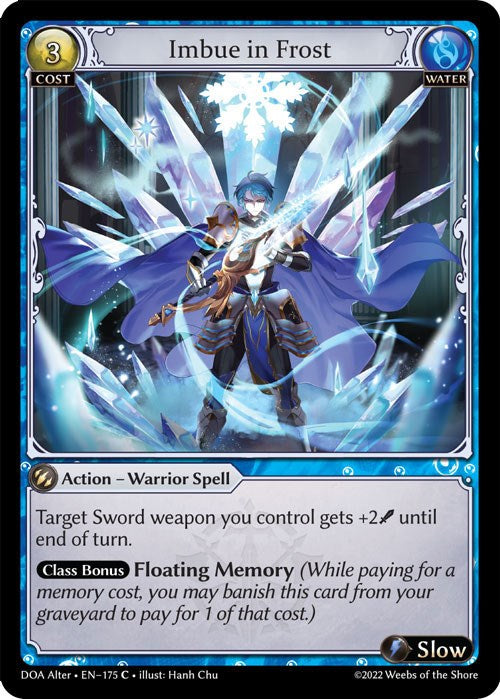 Imbue in Frost (175) [Dawn of Ashes: Alter Edition] | Card Merchant Takapuna