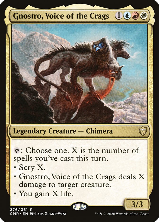 Gnostro, Voice of the Crags [Commander Legends] | Card Merchant Takapuna
