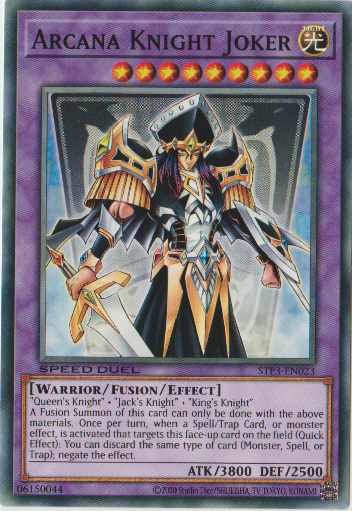 Arcana Knight Joker [STP3-EN023] Common | Card Merchant Takapuna