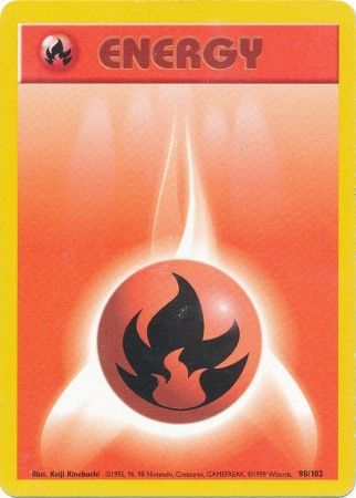 Fire Energy (98/102) [Base Set Unlimited] | Card Merchant Takapuna