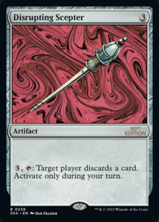Disrupting Scepter [30th Anniversary Edition] | Card Merchant Takapuna