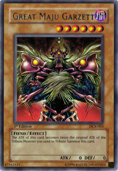 Great Maju Garzett [DCR-063] Rare | Card Merchant Takapuna