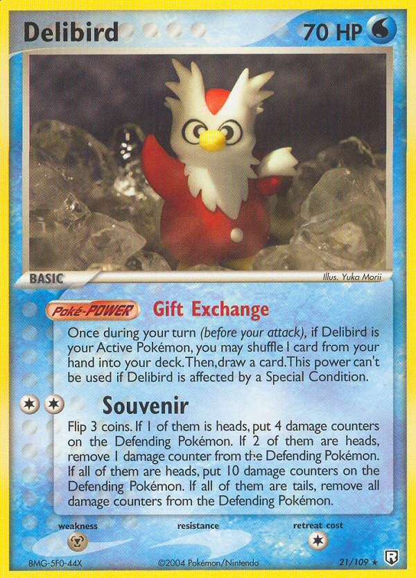 Delibird (21/109) [EX: Team Rocket Returns] | Card Merchant Takapuna