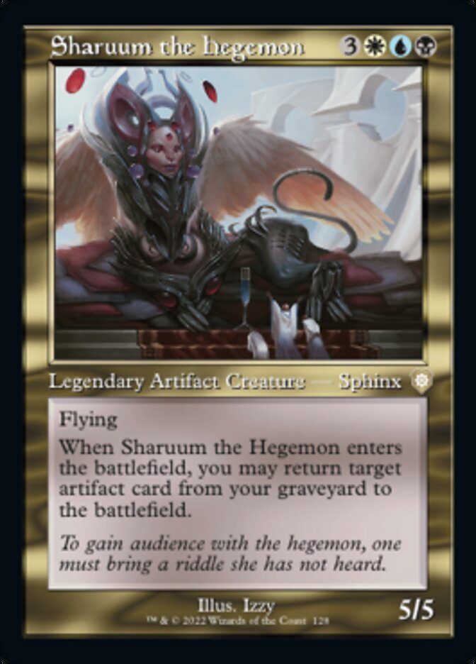 Sharuum the Hegemon (Retro) [The Brothers' War Commander] | Card Merchant Takapuna