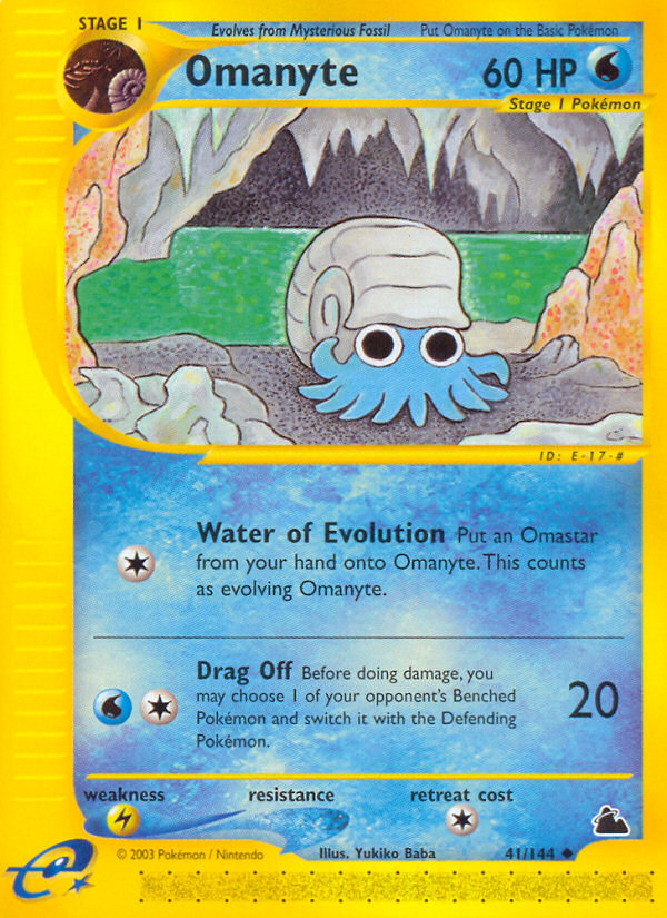 Omanyte (41/144) [Skyridge] | Card Merchant Takapuna