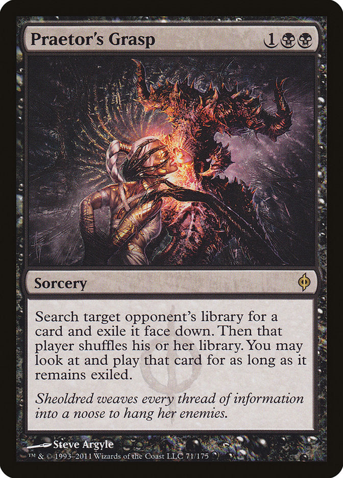 Praetor's Grasp [New Phyrexia] | Card Merchant Takapuna