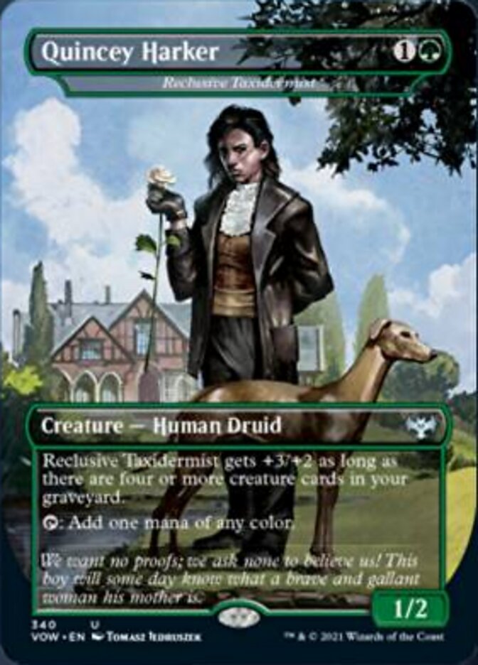 Reclusive Taxidermist - Quincey Harker [Innistrad: Crimson Vow] | Card Merchant Takapuna