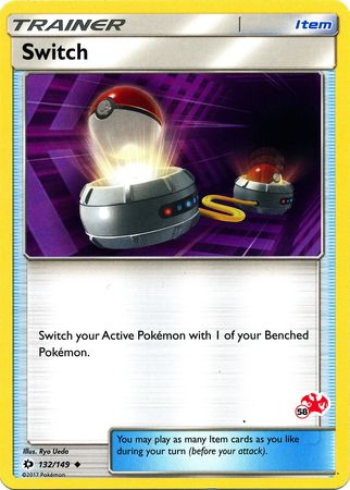 Switch (132/149) (Charizard Stamp #58) [Battle Academy 2020] | Card Merchant Takapuna