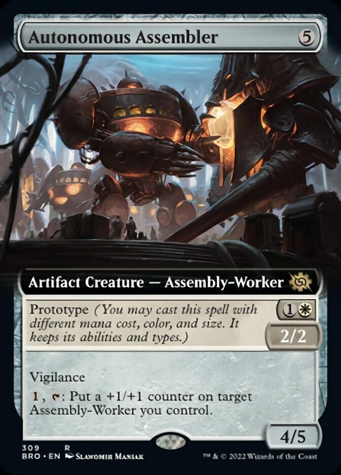 Autonomous Assembler (Extended Art) [The Brothers' War] | Card Merchant Takapuna